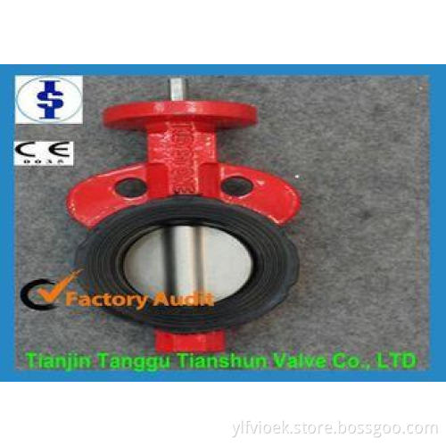Manual Corrosion Resistant Semi Lug Butterfly Valve PN10 /